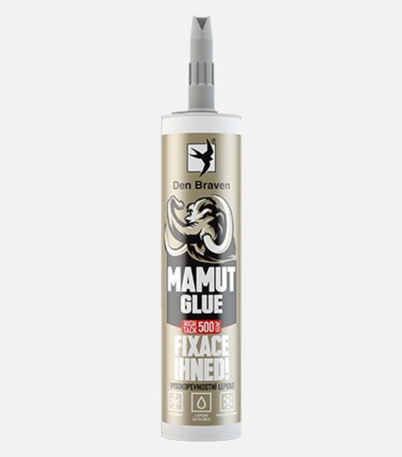 Den braven Mamut Glue Gold 290ml šedý