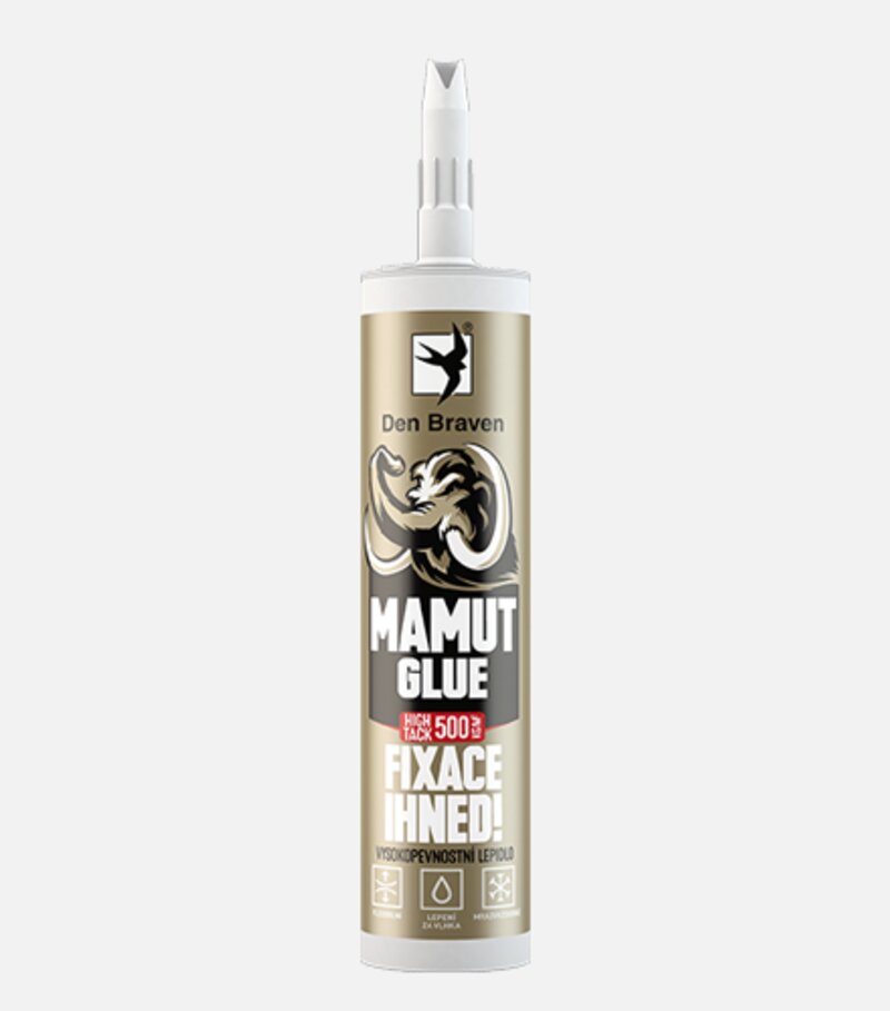 Den braven Mamut Glue High Tack 290ml biely