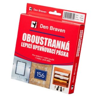 Den braven Den Braven, Obojstranná lepiaca upevňovacia páska v krabičke 15mmx1mmx5m