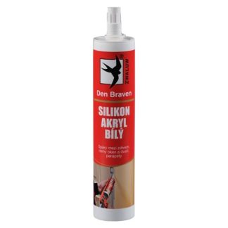 Den braven Den Braven, Silikón akrylový tmel biely 280ml