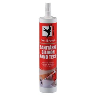 Den braven Den Braven, Silikón sanitárny Nano tech transparentný 280ml