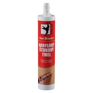 Den braven Den Braven, Tmel akrylový štukový biely 280ml