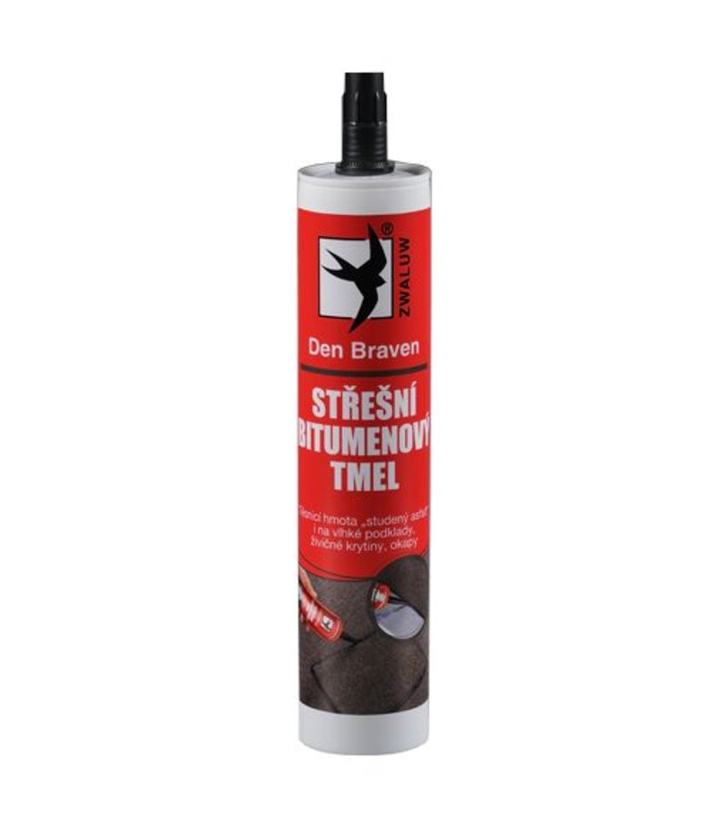 Den braven Tmel strešný bituménový čierny 310ml