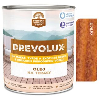 Chemolak Drevolux olej na terasy orech 0,75l