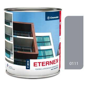 Chemolak Eternex V2019 0111 šedá - latexová vonkajšia farba 0,8kg
