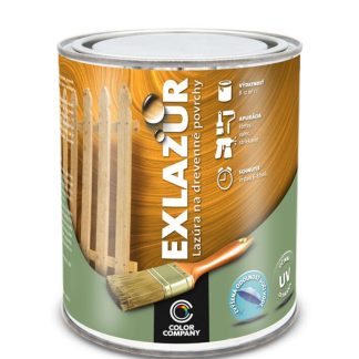 Color company EXLAZUR Tenkovrstvá olejová lazúra bezfarebná 0,6L