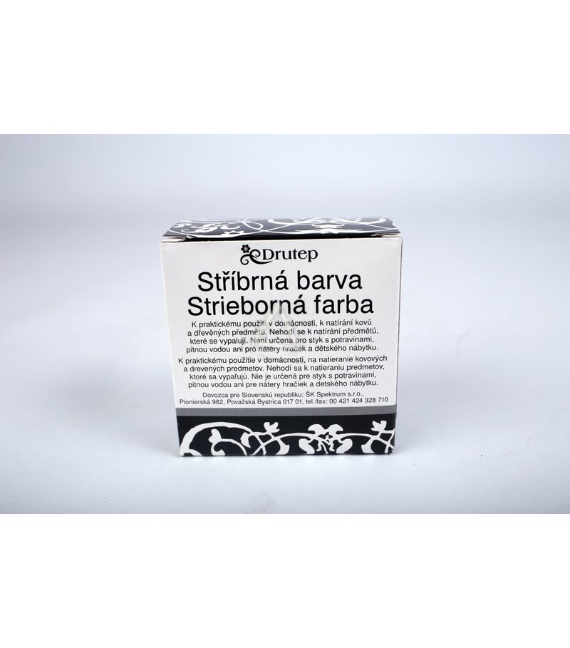 Šk spektrum Farba strieborná 5g