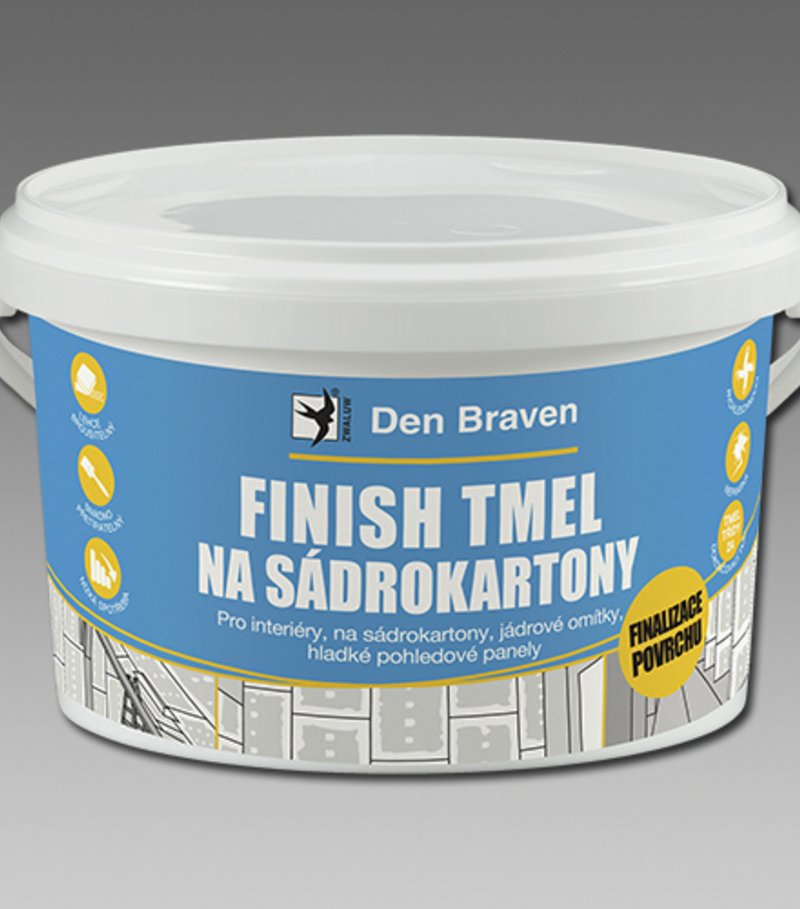Den braven Finish tmel na sadrokartón 5kg