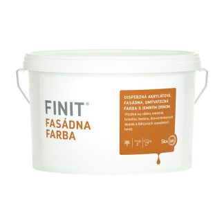Slovlak Finit biela - Fasádna farba 4kg