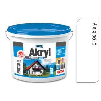 Het Akryl mat 0100 3kg biela