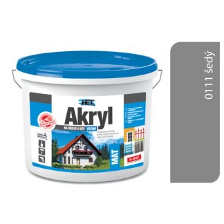 Het Akryl mat 0111 3kg šedá