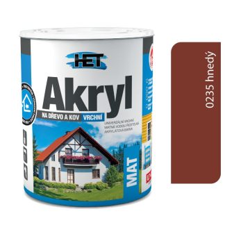 Het Akryl mat 0260 palisander 0,7kg
