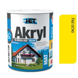 Het Akryl mat 0620 žltá 0,7kg