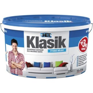 Het Klasik biely, Interiérová biela farba 40kg