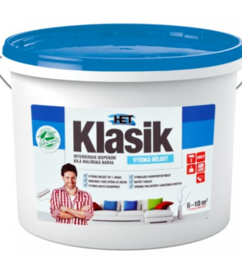 Het Klasik biely, Interiérová farba 5kg