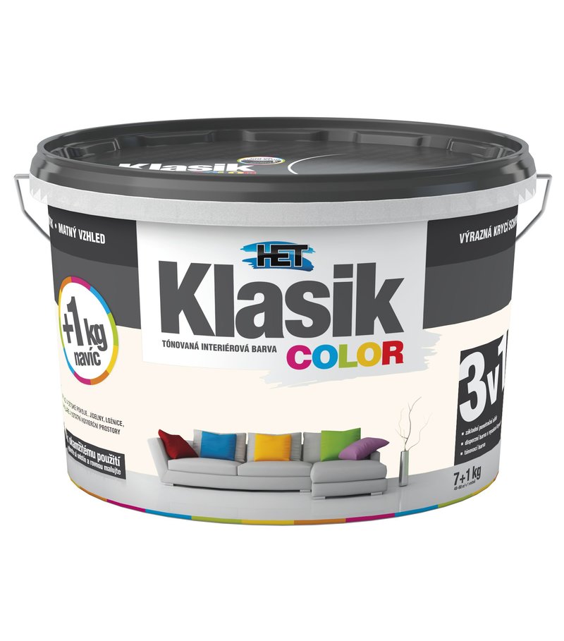 Het Klasik Color 0228 béžový mandľový 7kg+1kg