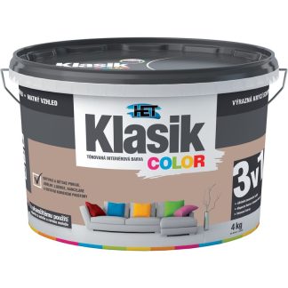 Het Klasik Color 0257 hnedý orechový 4kg