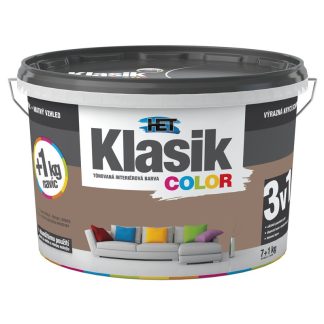 Het Klasik Color 0297 hnedý nugátový 7kg+1kg