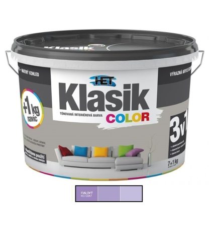 Het Klasik Color 0347 fialový 7+1kg
