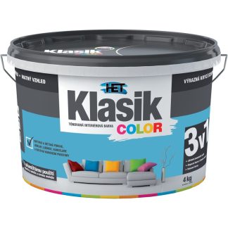 Het Klasik Color 0487 modrý tyrkysový 4kg