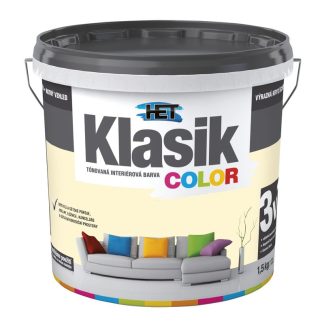 Het Klasik Color 0667 žltý vanilkový 1,5kg
