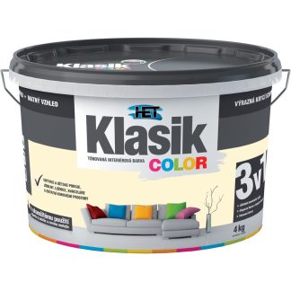Het Klasik Color 0667 žltý vanilkový 4kg