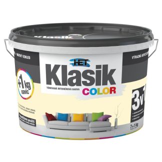 Het Klasik Color 0667 žltý vanilkový 7kg+1kg
