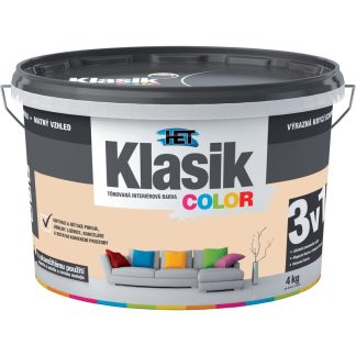 Het Klasik Color 0728 oranž broskyňový 4kg