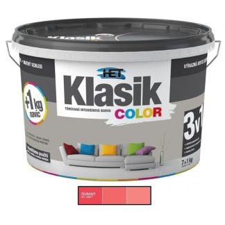 Het Klasik Color 0847 červený 7kg+1kg