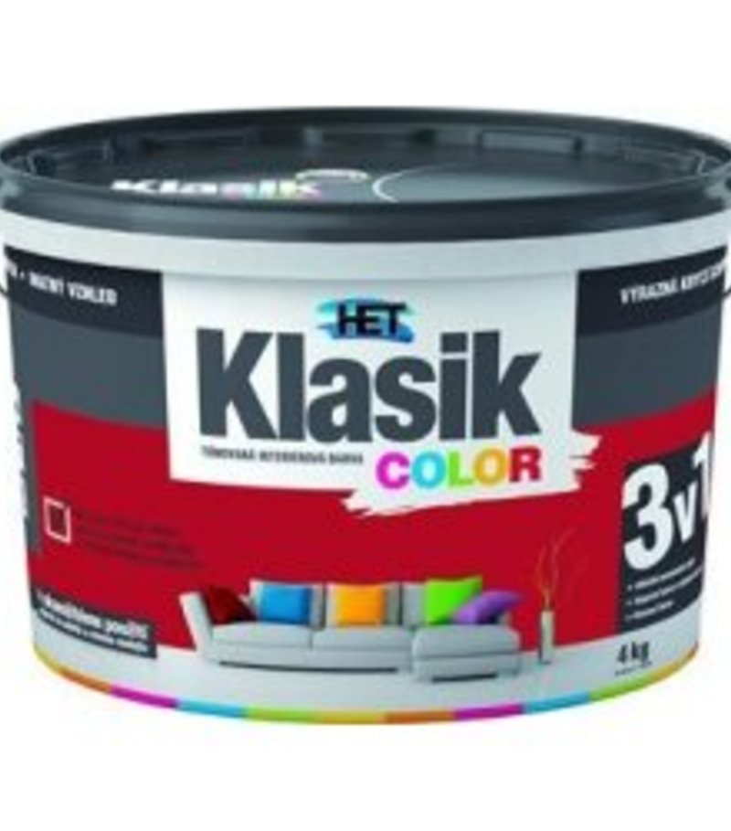 Het Klasik Color 0897 vínový 7kg+1kg
