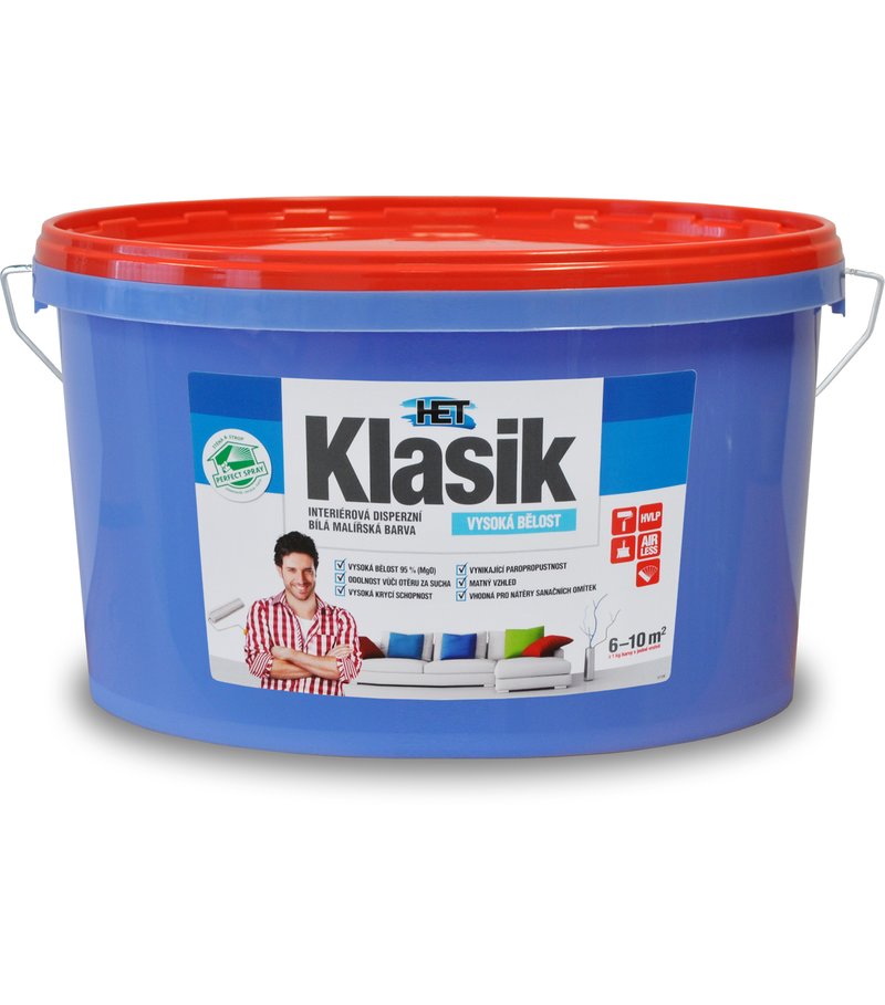 Het Klasik L&Š 5kg+1kg zdarma - Interiérová biela farba