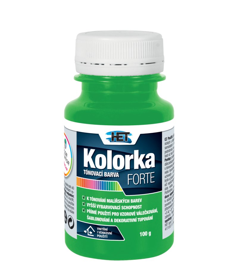 Het Kolorka Forte 0546 svetlá zelená 100g