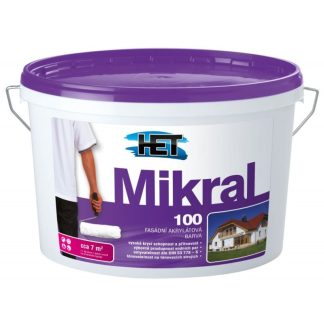Het Mikral 100 7kg - Hladká fasádna akrylátová farba 7kg