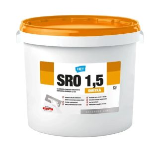 Het Omietka ECO SRO 1,5 25kg - silikónová ryhovaná tenkovrstvá omietka