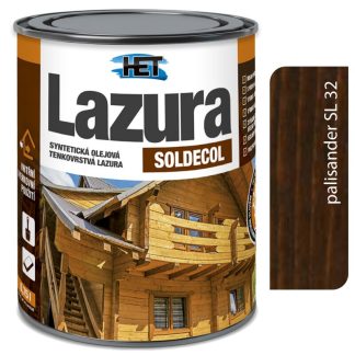 Het Soldecol lazúra SL32 palisander - Tenkovrstvá lazúra 0,75l