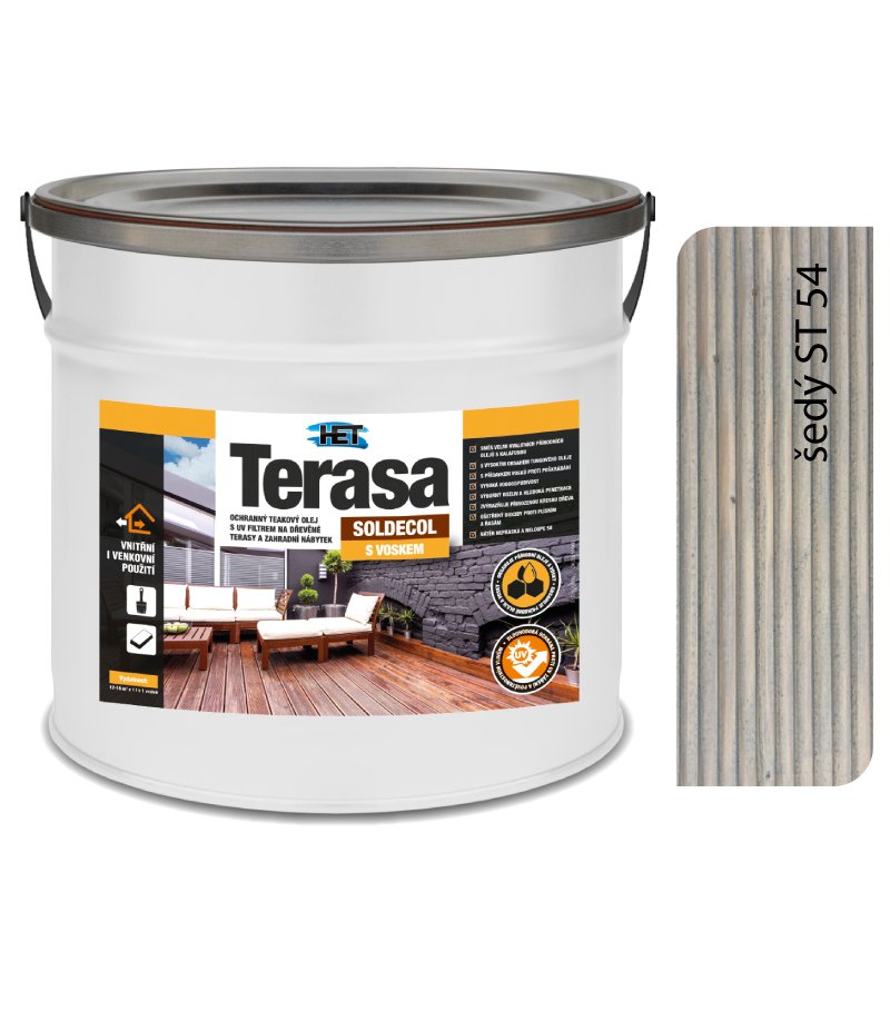 Het Soldecol TERASA ST 54 - šedý 2,5l