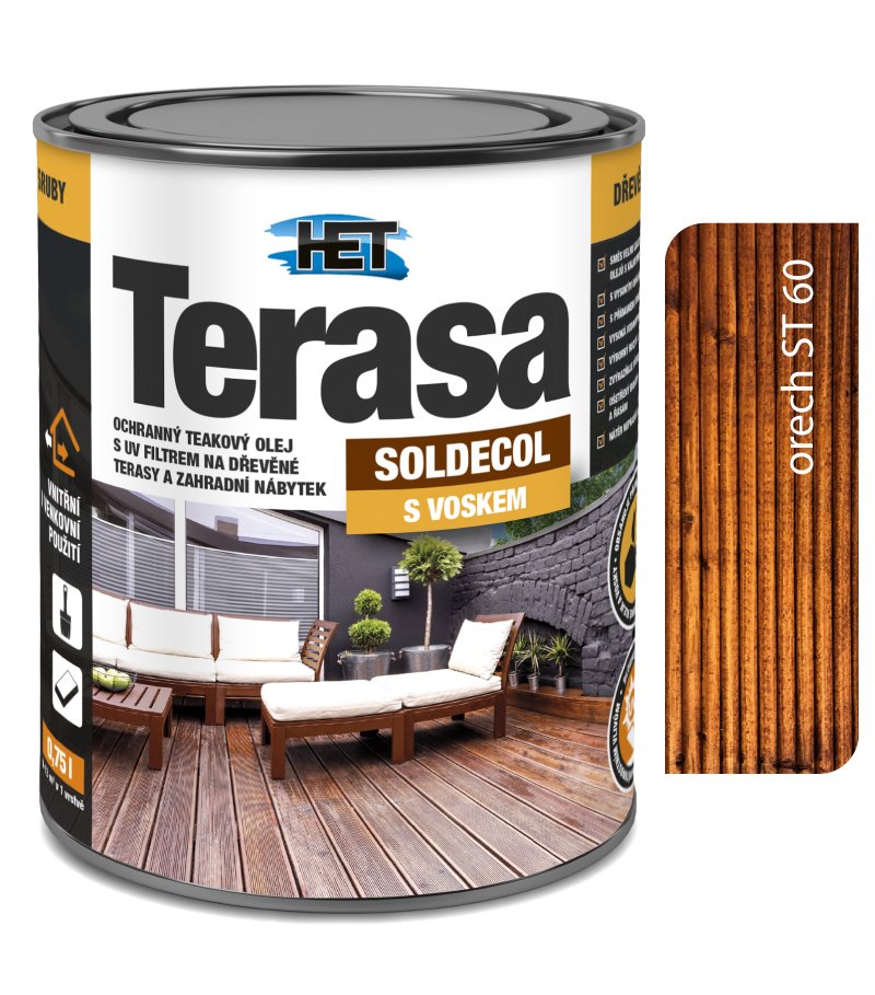 Het Soldecol TERASA ST 60- orech 0,75l