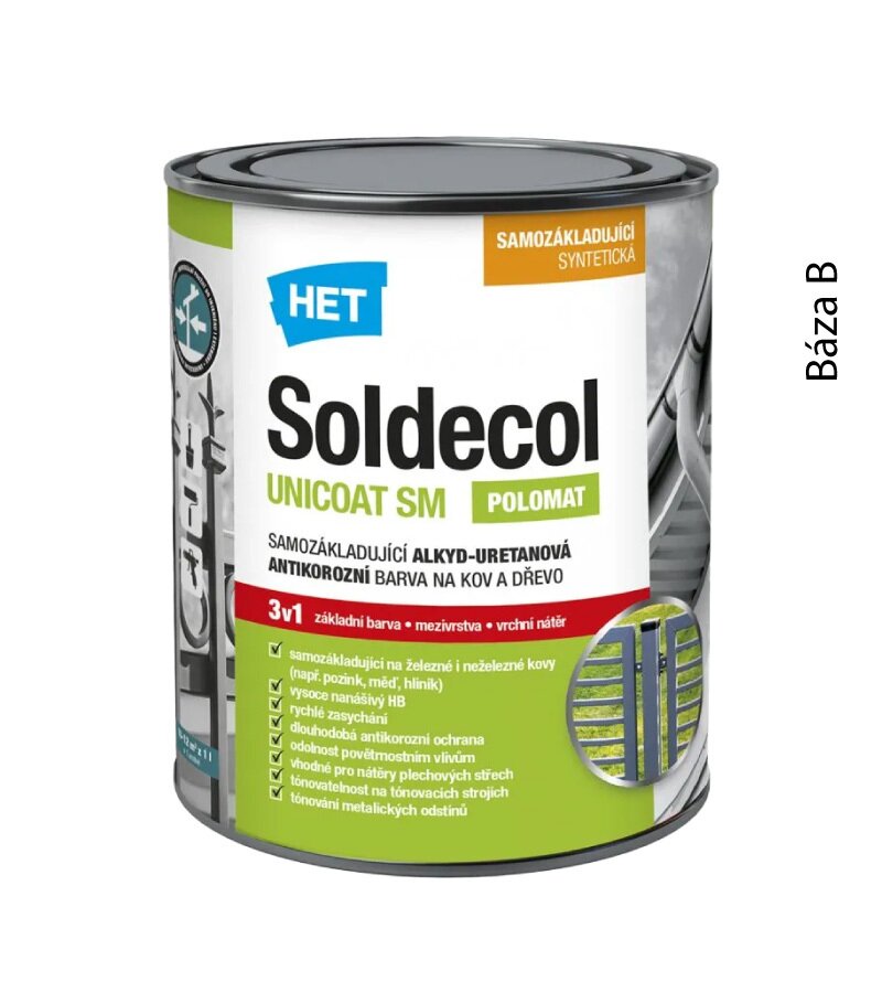 Het Soldecol Unicoat SM báza B 2,5l