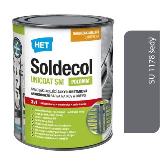 Het Soldecol Unicoat SM SU 1178 šedý 0,6l