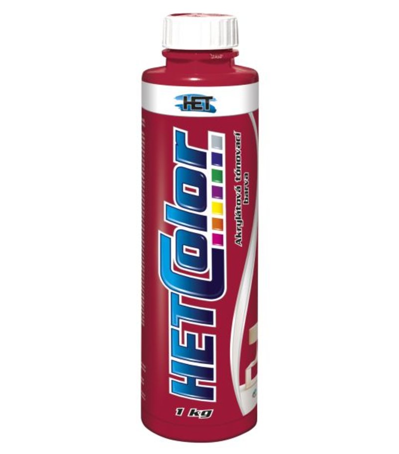 Het Hetcolor červený 0820 - Tónovacia farba 1kg