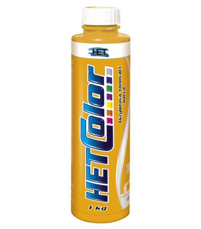 Het Hetcolor okrovožltý 0630 - Tónovacia farba 0,35kg