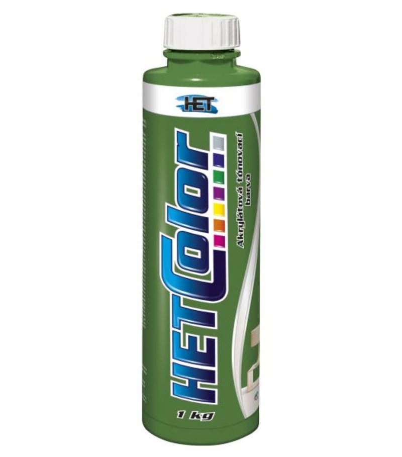 Het Hetcolor tmavozelený 0560 - Tónovacia farba 1kg