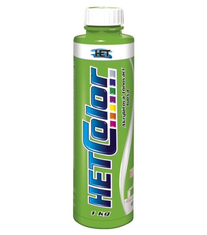 Het Hetcolor zelený 0582 - Tónovacia farba 0,35kg