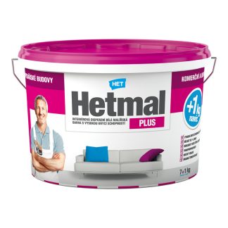 Het Hetmal Plus - Biela interiérová farba 15kg+3kg zdarma