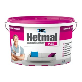 Het Hetmal Plus - Interiérová biela farba 4kg