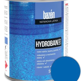 Slovlak Hydroban Modrá 0420 EKO - Syntetická náterová hmota na bazény 4kg