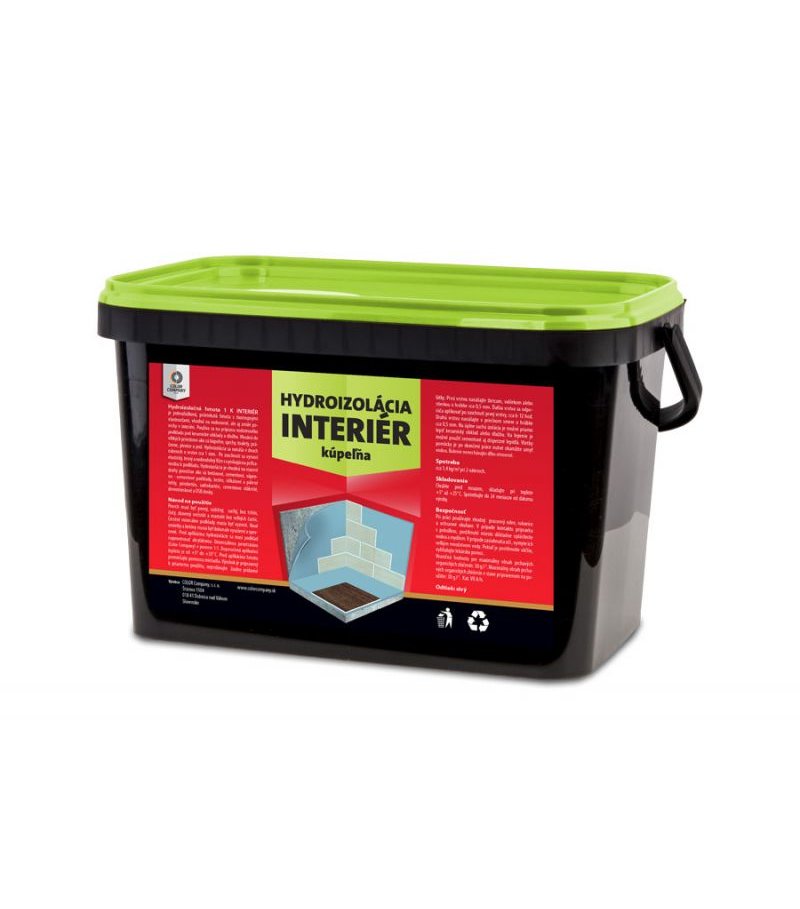 Color company Hydroizolačná hmota 1K 3kg - interiér