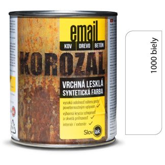 Slovlak Korozal EMAIL 1000 biely 3kg
