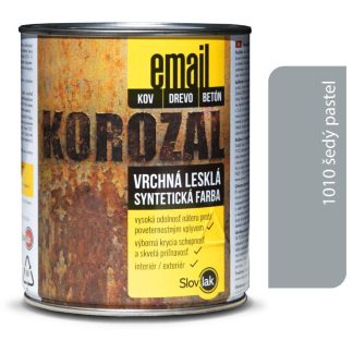 Slovlak Korozal EMAIL 1010 šedý pastel 0,75kg