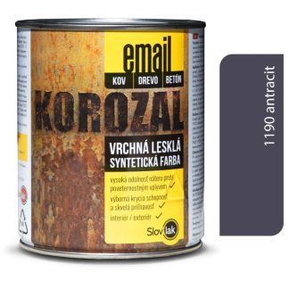 Slovlak Korozal EMAIL 1190 antracit 0,75kg